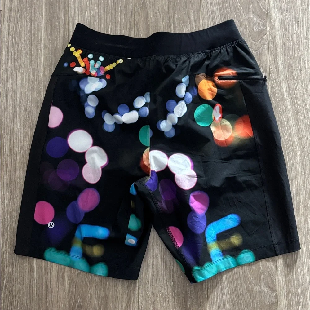 lululemon athletica Black Multicolor Athletic Shorts - Picture 2 of 4